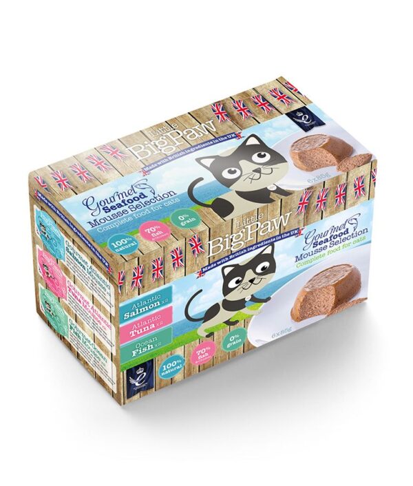 Little Big Paw Gourmet Seafood Selection 6x85g