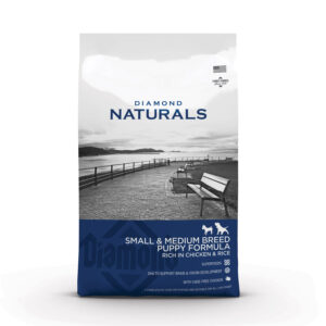Diamond Naturals Small and Medium Breed Puppy Rich in Chicken & Rice 2kg Bag