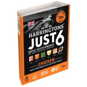 Harringtons Just 6 Chicken Grain Free Wet Dog Food
