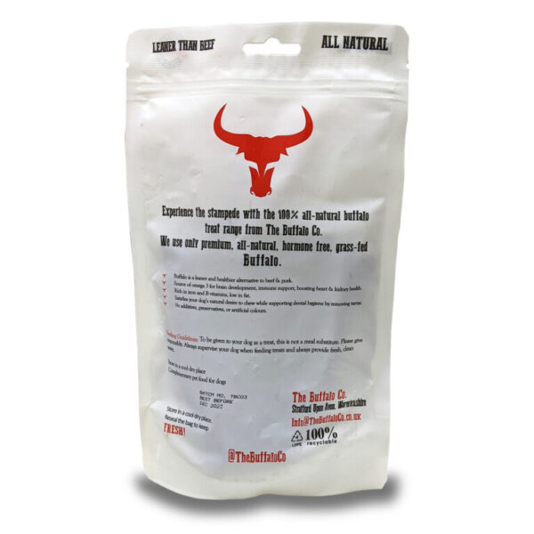 Bullystick 100g Natural Dog treat - Image 2