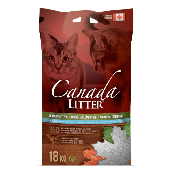 Canada Litter 6Kg -18 Kg Lavender, Non-Scented & Baby Powder - Image 2