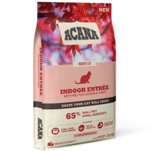 Acana Indoor Entree Cat Dry Food 1.8Kg Bag