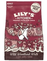 Lily's Kitchen Wild Woodland Walk with Duck, Salmon & Venison Adult Dry Dog Food