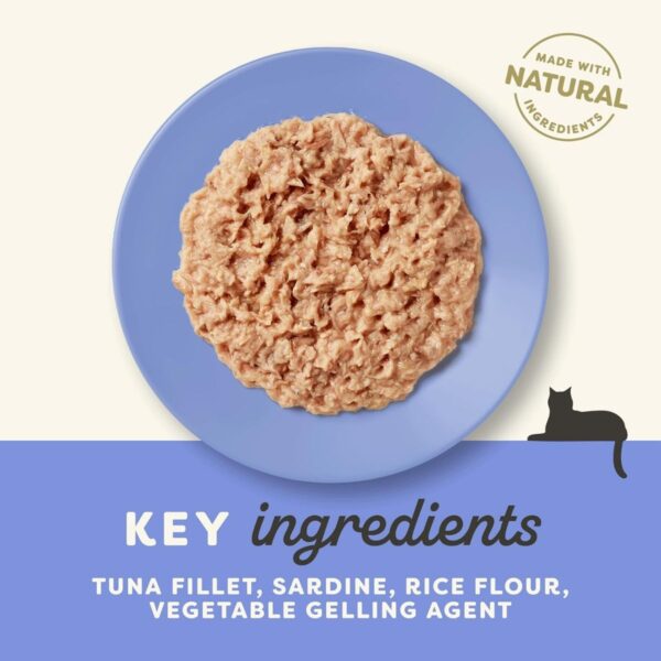 Applaws Tuna Fillet with Sardine Senior Wet Cat Food 70g Tin - Image 4