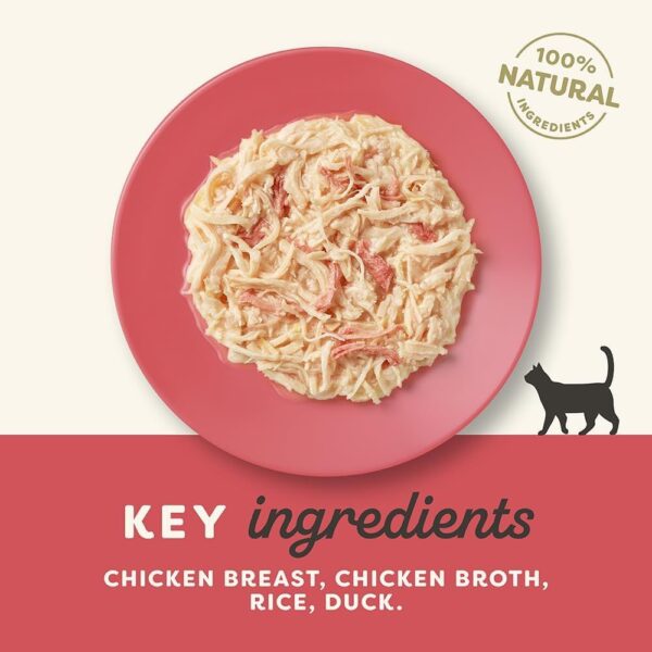 Applaws Chicken Breast with Duck in Broth Wet Cat Food 60g Pot - Image 3