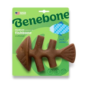 Benebone Fishbone Dog Toy Medium