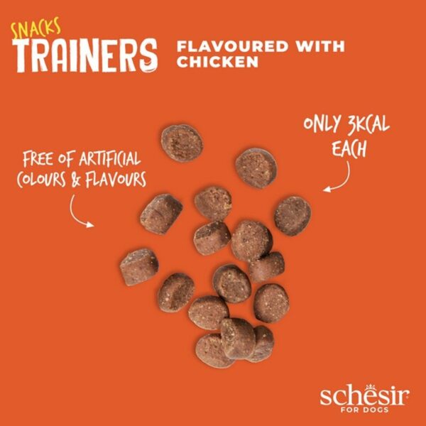 Schesir Dog Snacks Trainers Soft & Chewy 283g - Chicken - Image 3