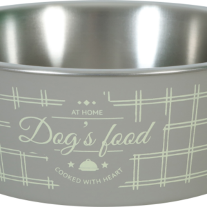 Non-Slip Food Dog Bowl Taupe 1200 ml