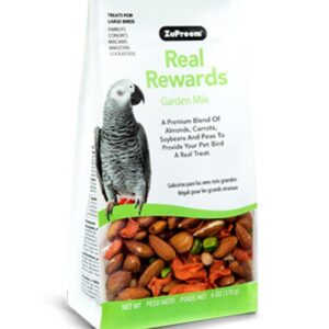 Real Reward Large Parrot Treats - Garden Mix 170g