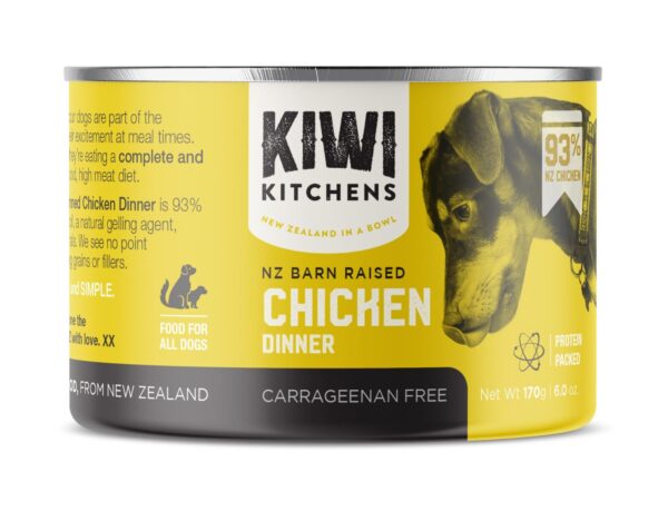 Kiwi Kitchens Barn Raised Chicken Dinner Canned Wet Dog Food - Image 3