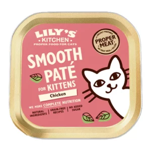 Lily's Kitchen Chicken Pate Kitten Wet Food 19 x 85g Pouches