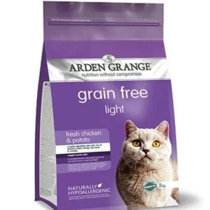 Arden Grange Grain Free Light Fresh Chicken & Potato Dry Cat Food 2 Kg