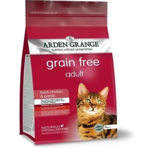 Arden Grange Grain Free Adult Fresh Chicken & Potato Dry Cat Food 2 Kg