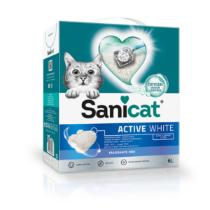 SaniCat Active White 6L Unscented