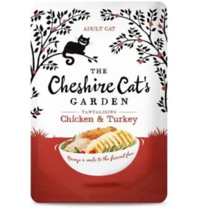 The Cheshire Cat's Garden Chicken & Turkey Wet Cat Food 8x85G