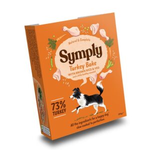 Symply Turkey Bake Adult Wet Dog Food 395g